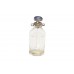 Antique Collectable Glass Perfume Snuff Bottle 925 Silver Lapis Lazuli Cap - 28